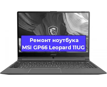 Замена кулера на ноутбуке MSI GP66 Leopard 11UG в Екатеринбурге